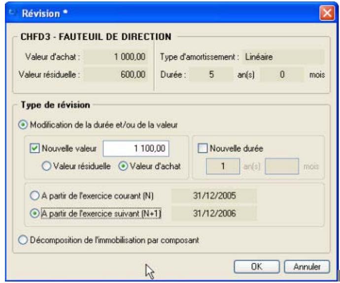 CIEL COMPTA V14 - Révision de la valeur d'achat - 1