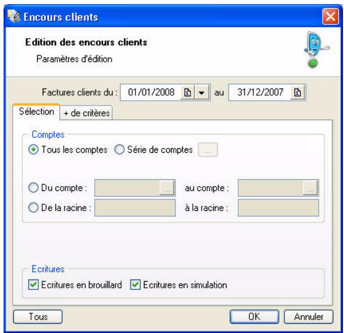 CIEL COMPTA V14 - Encours clients - 1