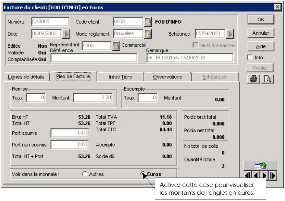CIEL GESTION COMMERCIALE 11 - Pied de facture - 1