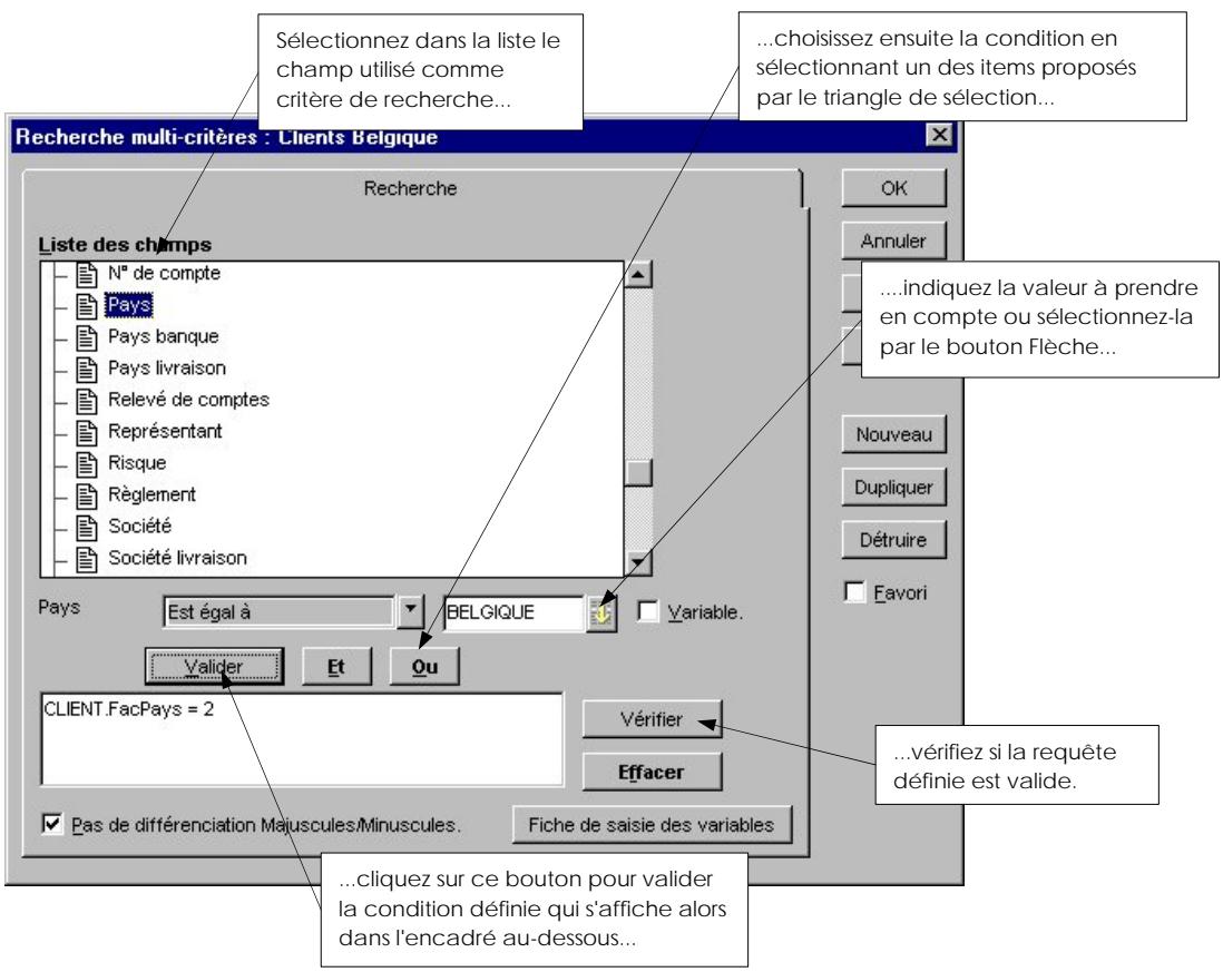 CIEL GESTION COMMERCIALE 11 - Exemple d'une recherche multicritère - 1