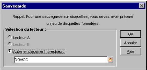 CIEL GESTION COMMERCIALE 11 - Pour saugevager les données d'une société en cours d'utilisation : - 1