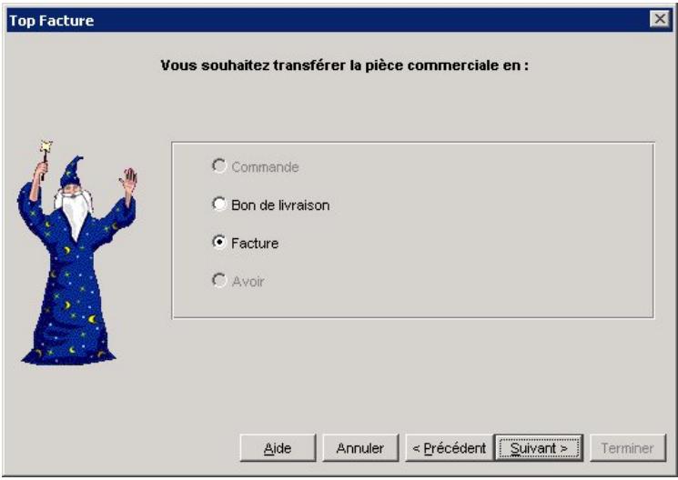 CIEL GESTION COMMERCIALE 11 - Transfert d'une piece commerciale - 3