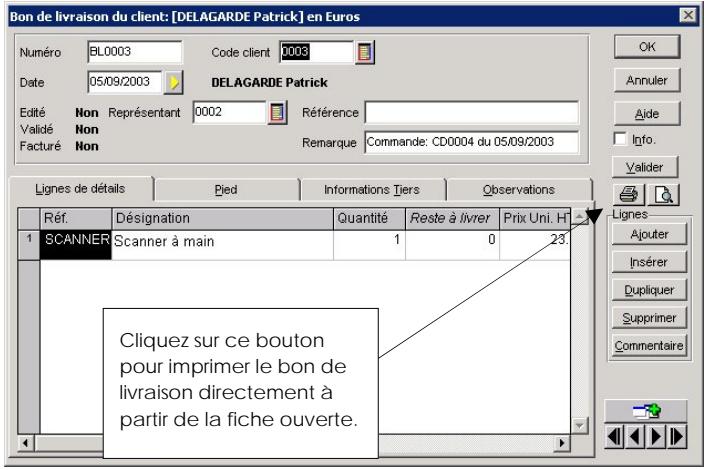 CIEL GESTION COMMERCIALE 11 - L'onglet Observations - 1