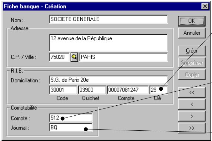 CIEL POINT DE VENTE 6 - Renseigner une fiche banque - 3