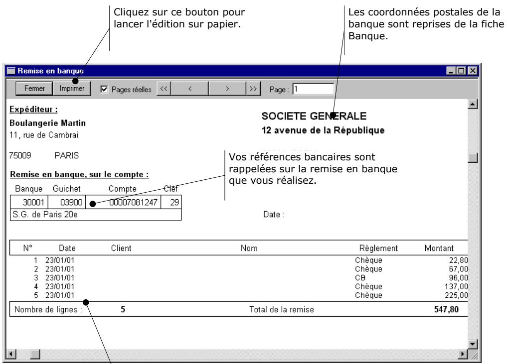 CIEL POINT DE VENTE 6 - Visualiser le bordereau - 1