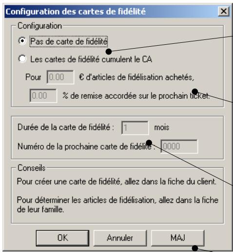 CIEL POINT DE VENTE 6 - Carte de Fidélité - 1