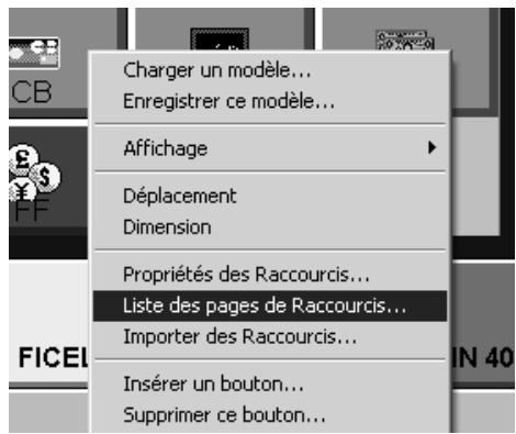 CIEL POINT DE VENTE 6 - Créer la page de raccourci : - 1