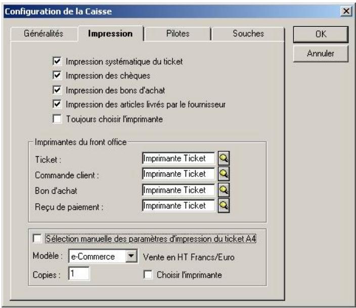 CIEL POINT DE VENTE 6 - Onglet Impressions - 1