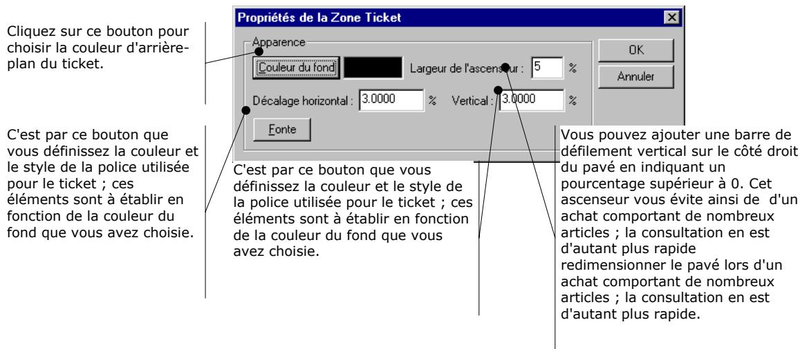 CIEL POINT DE VENTE 6 - PROPRIETES DU TICKET - 1