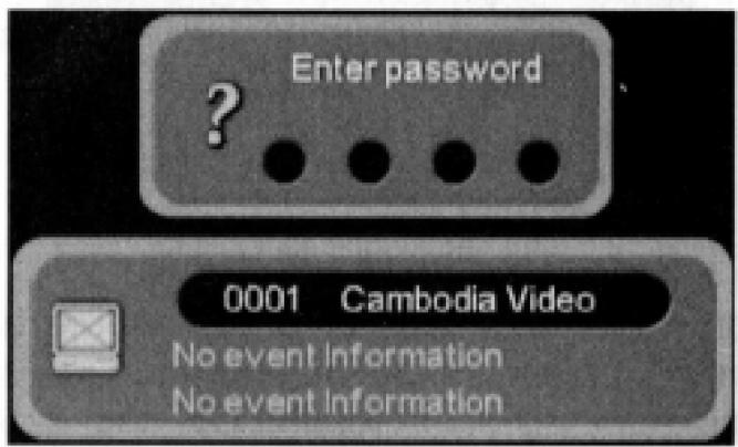 NEOM NM250TNT - Visionner une chaine verrouillée. - 1