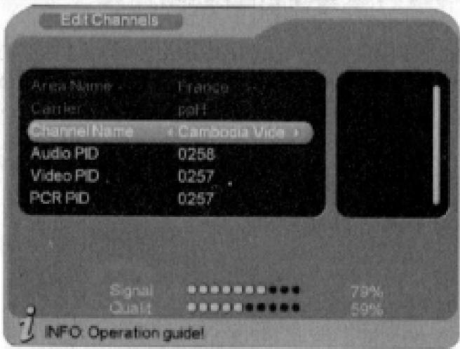 NEOM NM250TNT - Modifier une chaine - 3