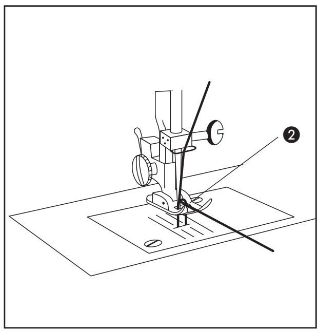EBENCH E-2073 - c) Oberfaden einfädeln - 2