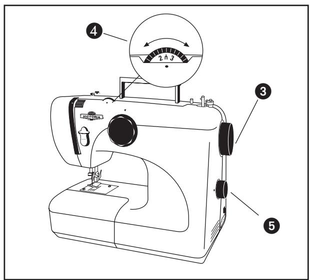EBENCH E-2073 - b) Unterfaden-Spannung einstellen - 2