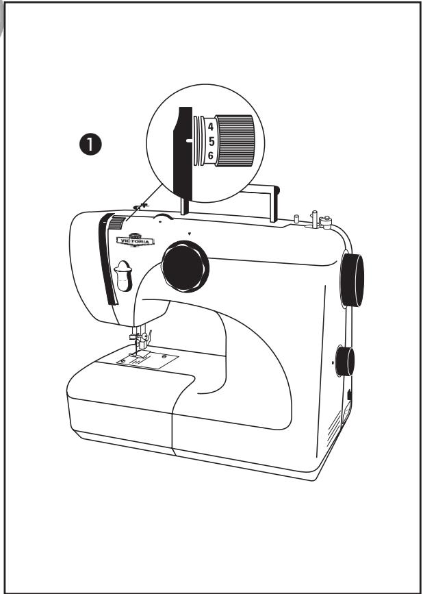 EBENCH E-2073 - c) Auswechseln der Stichplatte - 1