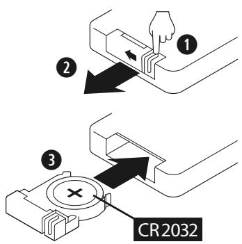 EBENCH KH 2234 VERTICAL LOADING CD PLAYER - Mise en service de la télécommande - 1
