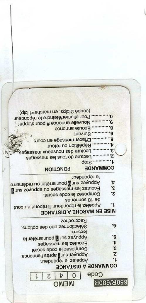 MATRA DORO 680R - DAS (débit d'absorption spécifique) - 1