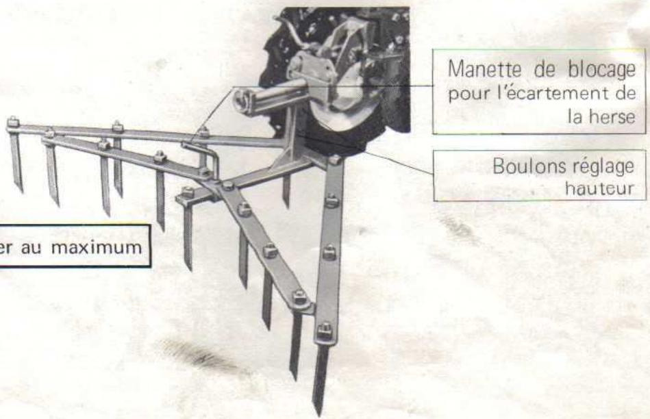 BOUYER MOTOCULTEUR TYPE 223.50 - HERSE - 1