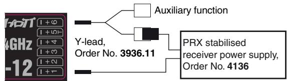 GRAUPNER MX-10 - Receiving system power supply - 1
