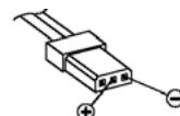 GRAUPNER MX-10 - Installing the transmitter battery - 1