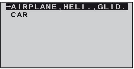 GRAUPNER MX-10 - MODEL SELECT - 1