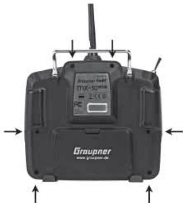 GRAUPNER MX-10 - Sendergehauseffnen - 1