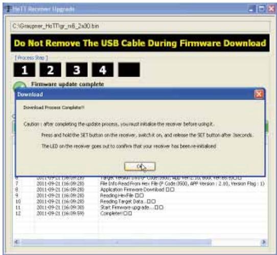 GRAUPNER MX-10 - Quel le port USB est branché - 4
