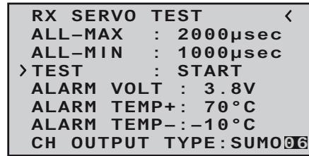 GRAUPNER MX-10 - SUMO (signal cumulé OUT) - 1