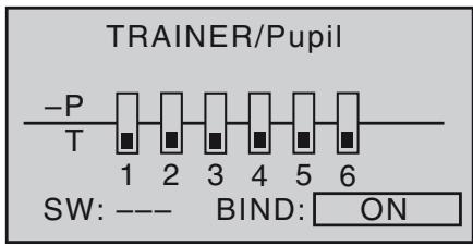 GRAUPNER MX-10 - Binding the Pupil transmitter to the Teacher transmitter - 1