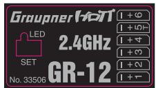 GRAUPNER MX-10 - Connecting the receiver to the PC - 1