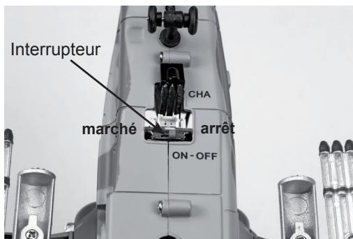GRAUPNER NANO FIGHTER GYRO - Charge de l'accu de propulsion - 4