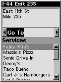 EAGLE MAPCREATE 6 - Services proposés aux Sorties d'autoroutes - 2