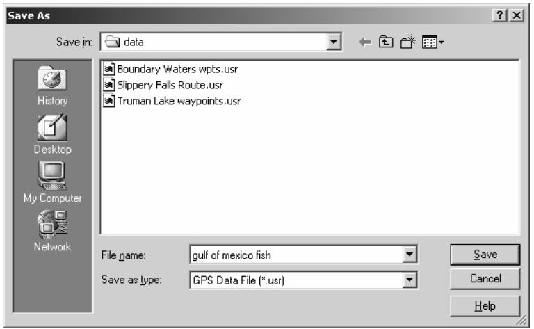EAGLE MAPCREATE 6 - Enregistrer un Fichier de Données GPS - 1
