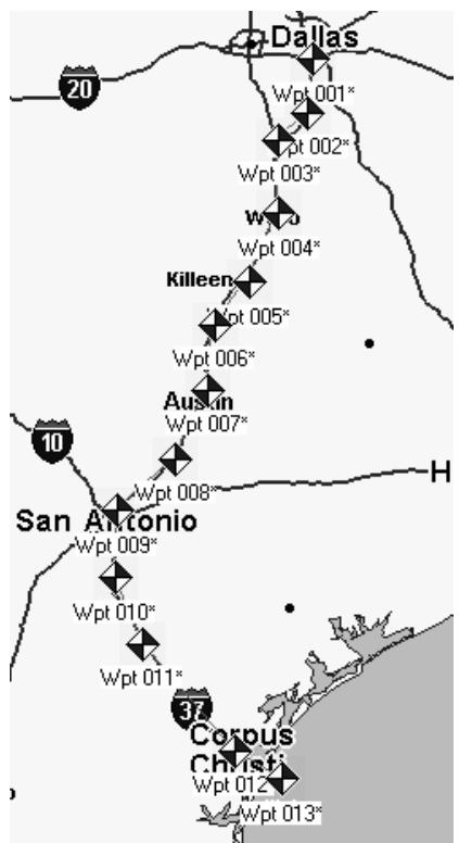 EAGLE MAPCREATE 6 - Créer une Carte Couloir A partir d'un Itinéraire - 2