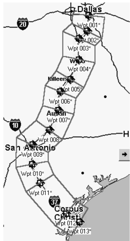 EAGLE MAPCREATE 6 - Créer une Carte Couloir A partir d'un Itinéraire - 3
