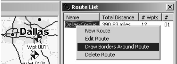 EAGLE MAPCREATE 6 - Créer une Carte Couloir A partir d'un Itinéraire - 1