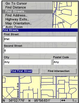 EAGLE SEACHARTER 642CDF IGPS - Chercher une rue - 3