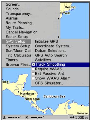 EAGLE SEACHARTER 642CDF IGPS - Lissage des Tracés - 1