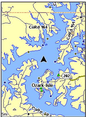 EAGLE SEACHARTER 642CDF IGPS - Ecran Cartographique - 1