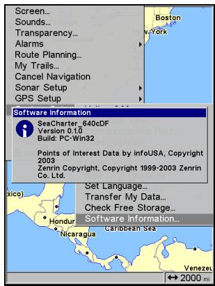 EAGLE SEACHARTER 642CDF IGPS - Informations Systeme - 2