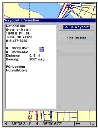 EAGLE SEACHARTER 642CDF IGPS - Rechner Un Détail Sélectionné par le Curseur - 2