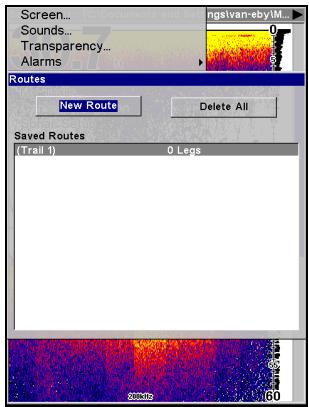 EAGLE SEACHARTER 642CDF IGPS - Itinéaires créés avec l'Appareil - 2
