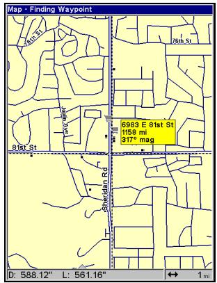 EAGLE SEACHARTER 642CDF IGPS - Rechner une Intersection - 3