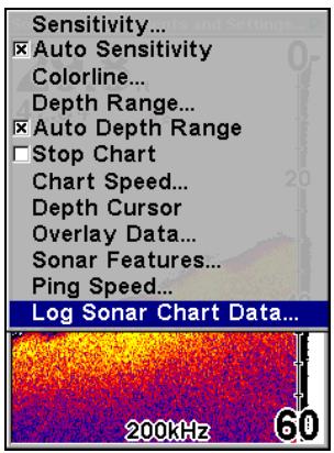 EAGLE SEACHARTER 642CDF IGPS - Enregistrer les Données Graphiques du Sondeur - 1