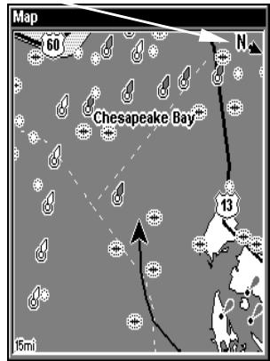 EAGLE SEACHARTER 642CDF IGPS - Orientation de la Carte - 2