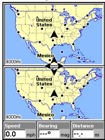EAGLE SEACHARTER 642CDF IGPS - Commande de Redimensionnement de la Fenetre - 2