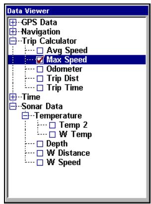 EAGLE SEACHARTER 642CDF IGPS - Personnaliser I'Ecran de Données Numériques - 4