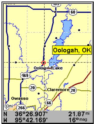 EAGLE SEACHARTER 642CDF IGPS - Se Rendre à la Position du Curseur sur la Carte - 1