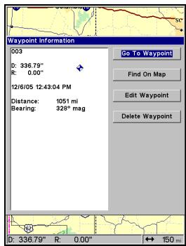 EAGLE SEACHARTER 642CDF IGPS - Rechner des Waypoints - 5
