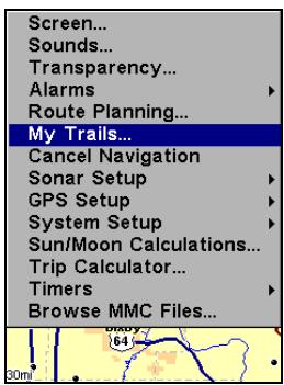 EAGLE SEACHARTER 642CDF IGPS - Options des Tracés - 1