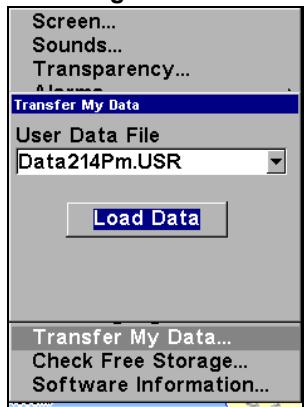 EAGLE SEACHARTER 642CDF IGPS - Fichiers de Données GPS: - 7
